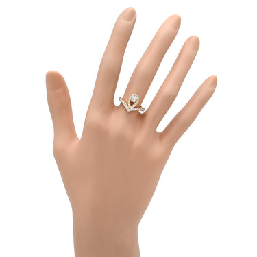 ショーメ CHAUMET ジョゼフィーヌ エグレット 083511 ピンクゴールド K18PG ダイヤモンド #50(JP10) リング 指輪 ダイヤモンド ブリリアントカット 10号