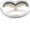 ショーメ CHAUMET ジョゼフィーヌ エグレット 083292 パールホワイト×ホワイトゴールド K18WG パール ダイヤモンド #55(JP15) リング 指輪 白 あこやパール ダイヤ パヴェ 14号