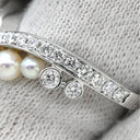 ショーメ CHAUMET ジョゼフィーヌ エグレット 083292 パールホワイト×ホワイトゴールド K18WG パール ダイヤモンド #55(JP15) リング 指輪 白 あこやパール ダイヤ パヴェ 14号