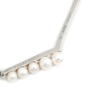 ショーメ CHAUMET ジョゼフィーヌ エグレット パールホワイト×ホワイトゴールド K18WG ダイヤモンド パール ブレスレット JOSEPHINE ダイヤモンド 5Pパール
