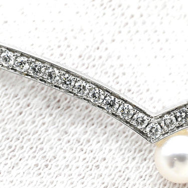 ショーメ CHAUMET ジョゼフィーヌ エグレット パールホワイト×ホワイトゴールド K18WG ダイヤモンド パール ブレスレット JOSEPHINE ダイヤモンド 5Pパール
