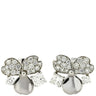 ティファニー Tiffany & Co ペーパーフラワー ダイヤ プラチナシルバー Pt950 ピアス T&Co. プラチナ950 花モチーフ クッションカット ブリリアントカット