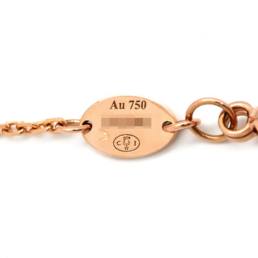 ショーメ CHAUMET ジュ ドゥ リアン ハーモニーSM ペンダント 084427 グリーン×ピンクゴールド K18PG ダイヤモンド マラカイト ネックレス 緑 750PG ダイヤ マラカイト マット