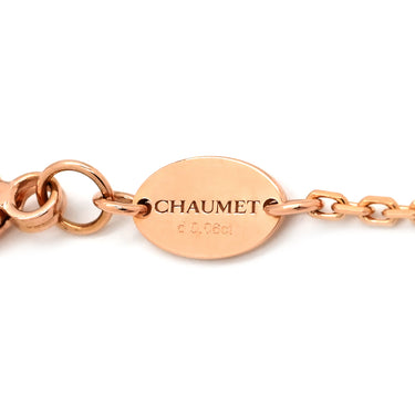 ショーメ CHAUMET ジュ ドゥ リアン ハーモニーSM ペンダント 084427 グリーン×ピンクゴールド K18PG ダイヤモンド マラカイト ネックレス 緑 750PG ダイヤ マラカイト マット