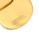エルメス HERMES ア・シュヴァル ブラック×ゴールド GP ラッカー スカーフリング 鞍 あぶみモチーフ カレ70用 2023AW