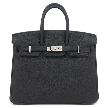エルメス HERMES バーキン 25 ブラック トゴ ハンドバッグ シルバー金具 新品 未使用 黒 2026年製