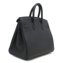 エルメス HERMES バーキン 25 ブラック トゴ ハンドバッグ シルバー金具 新品 未使用 黒 2026年製