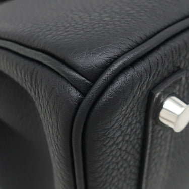 エルメス HERMES バーキン 25 ブラック トゴ ハンドバッグ シルバー金具 新品 未使用 黒 2026年製