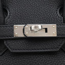 エルメス HERMES バーキン 25 ブラック トゴ ハンドバッグ シルバー金具 新品 未使用 黒 2026年製