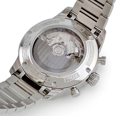 腕時計 ノルケイン NORQAIN フリーダム 60 クロノ 40mm N2201.19S01.E01.S01 自動巻き メンズ 新品同様 ピスタチオ グリーン