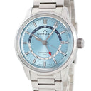 腕時計 ノルケイン NORQAIN フリーダム 60 GMT 40mm アイスブルー NN2100SG/IA211/201SG 自動巻き メンズ 新品同様 デイト 水色