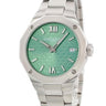 腕時計 ボーム&メルシエ BAUME&MERCIER リビエラ M0A10683 クオーツ メンズ レディース 新品同様 12角形 ライトグリーン デイト