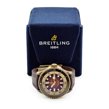 腕時計 ブライトリング BREITLING スーパーオーシャン オートマチック 44 N17376 N17376201Q1S1 自動巻き メンズ ブロンズ ブラウン