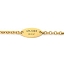 ルイヴィトン LOUIS VUITTON エッセンシャル V M61083 ゴールド GP ネックレス LVサークル 旧型