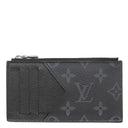 ルイヴィトン LOUIS VUITTON コインカード ホルダー M30271 ノワール タイガ モノグラムエクリプス コインケース シルバー金具 黒 タイガ モノグラム フラグメントケース