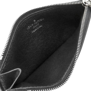 ルイヴィトン LOUIS VUITTON コインカード ホルダー M30271 ノワール タイガ モノグラムエクリプス コインケース シルバー金具 黒 タイガ モノグラム フラグメントケース