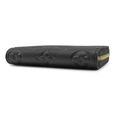 ルイヴィトン LOUIS VUITTON ジッピー コインパース M28797 ブラック モノグラムアンプラント コインケース ゴールド金具 ラウンドジップ