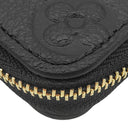 ルイヴィトン LOUIS VUITTON ジッピー コインパース M28797 ブラック モノグラムアンプラント コインケース ゴールド金具 ラウンドジップ