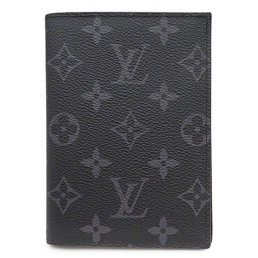 ルイヴィトン LOUIS VUITTON クーヴェルテュール パスポール NM M64501 モノグラムエクリプス モノグラムエクリプス パスポートケース イニシャル入り