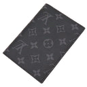 ルイヴィトン LOUIS VUITTON クーヴェルテュール パスポール NM M64501 モノグラムエクリプス モノグラムエクリプス パスポートケース イニシャル入り