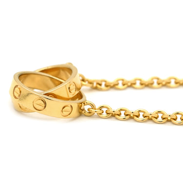カルティエ Cartier ベビーラブ B7212400 イエローゴールド K18YG ネックレス 18金 750YG