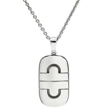 ブルガリ BVLGARI パレンテシ ホワイトゴールド K18WG ネックレス ペンダント 18K 750WG 18金