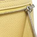 エルメス HERMES ベアンスフレ ジョーヌプッサン ヴォーエプソン 長財布 シルバー金具 二つ折り財布