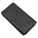 グッチ GUCCI プチマーモント ジップアラウンドウォレット 456117 ブラック レザー 長財布 ゴールド金具 黒 ラウンドファスナー ダブルG
