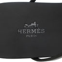 エルメス HERMES ミコノス H261179Z ブラック ポリウレタン ゴム #39 サンダル 新品 未使用 黒 フラットサンダル トング シェーヌダンクル