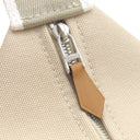 エルメス HERMES ブリッド ア ブラック PM H104222M ナチュラル コットンキャンバス ポーチ シルバー金具 バニティ Hロゴ