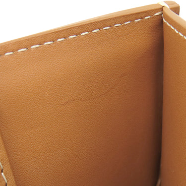 セリーヌ CELINE スモール バーティカル カバ 192082BNZ.02NT ナチュラル×タン キャンバス レザー 2WAYバッグ ゴールド金具 ハンドバッグ ショルダー