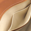セリーヌ CELINE スモール バーティカル カバ 192082BNZ.02NT ナチュラル×タン キャンバス レザー 2WAYバッグ ゴールド金具 ハンドバッグ ショルダー