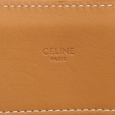セリーヌ CELINE スモール バーティカル カバ 192082BNZ.02NT ナチュラル×タン キャンバス レザー 2WAYバッグ ゴールド金具 ハンドバッグ ショルダー