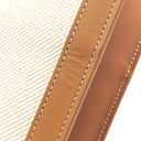 セリーヌ CELINE スモール バーティカル カバ 192082BNZ.02NT ナチュラル×タン キャンバス レザー 2WAYバッグ ゴールド金具 ハンドバッグ ショルダー