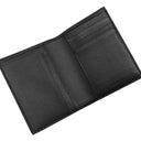 バレンシアガ BALENCIAGA ロゴ コンパクトウォレット 681579 ブラック レザー 二つ折り財布 黒 白 縦型 札入れ カード入れ クロコ型押し