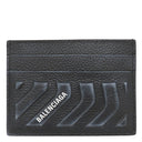 バレンシアガ BALENCIAGA ロゴ カードホルダー 693547 ブラック レザー カードケース カード入れ 定期入れ パスケース タイヤモチーフ