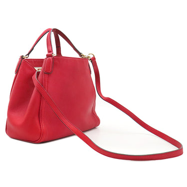 グッチ GUCCI ソーホー インターロッキング G 336751 レッド レザー 2WAYバッグ ゴールド金具 フリンジ欠品