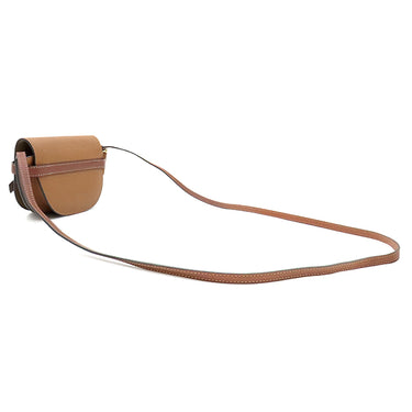 ロエベ LOEWE ゲート バッグ ミニ タン カーフ ショルダーバッグ ゴールド金具 茶