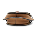 ロエベ LOEWE ゲート バッグ ミニ タン カーフ ショルダーバッグ ゴールド金具 茶
