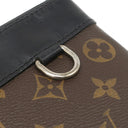 ルイヴィトン LOUIS VUITTON ポシェット ディスカバリー M69411 ブラウン×ブラック モノグラムマカサー クラッチバッグ シルバー金具 セカンドバッグ
