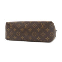 ルイヴィトン LOUIS VUITTON パラス ビューティケース M64124 ノワール モノグラムキャンバス レザー クラッチバッグ ゴールド金具 化粧ポーチ 茶 黒