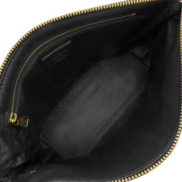 ルイヴィトン LOUIS VUITTON パラス ビューティケース M64124 ノワール モノグラムキャンバス レザー クラッチバッグ ゴールド金具 化粧ポーチ 茶 黒