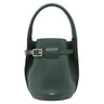 セリーヌ CELINE ビッグバッグ バケット ナノ グリーン レザー 2WAYバッグ シルバー金具 ハンドバッグ ショルダーバッグ