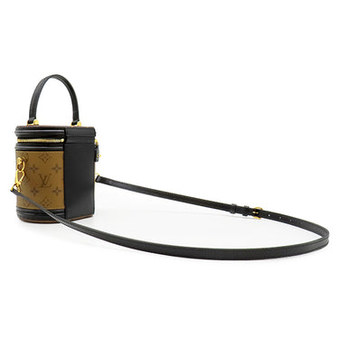 ルイヴィトン LOUIS VUITTON カンヌ M43986 モノグラムリバース モノグラムキャンバス モノグラムリバースキャンバス 2WAYバッグ ゴールド金具 茶 ハンドバッグ