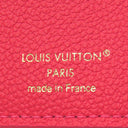 ルイヴィトン LOUIS VUITTON ポルトフォイユ リサ M28271 ストロベリーピンク モノグラムアンプラント 二つ折り財布 ゴールド金具 コンパクト