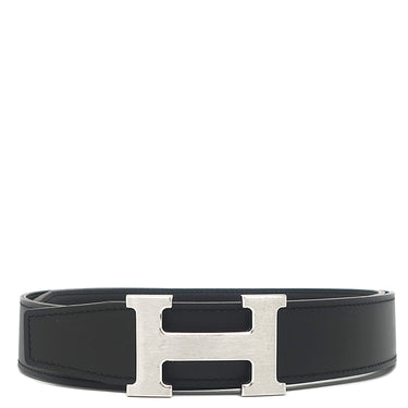 エルメス HERMES コンスタンスH #90 ブラック トゴ スイフト #90 ベルト シルバー金具 ベルトバックル Hバックル リバーシブル キット 2024年製