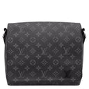 ルイヴィトン LOUIS VUITTON ディストリクト PM NV3 M46255 モノグラムエクリプス モノグラムエクリプス ショルダーバッグ シルバー金具 黒