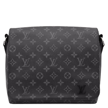 ルイヴィトン LOUIS VUITTON ディストリクト PM NV3 M46255 モノグラムエクリプス モノグラムエクリプス ショルダーバッグ シルバー金具 黒