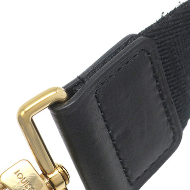ルイヴィトン LOUIS VUITTON ユーティリティ クロスボディ M80450 ブラック カーフ 2WAYバッグ ゴールド金具 スポーティー 黒