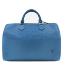 ルイヴィトン LOUIS VUITTON スピーディ 30 M43005 トレドブルー エピレザー ハンドバッグ ゴールド金具 青 ボストンバッグ 鍵・パドロックの欠品